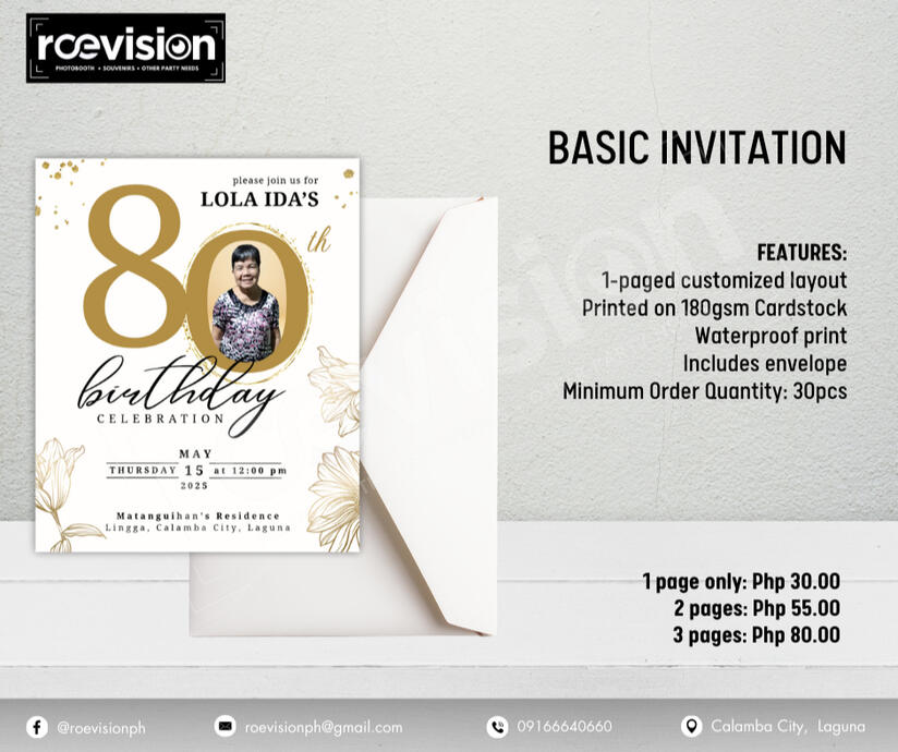 Basic Invitation