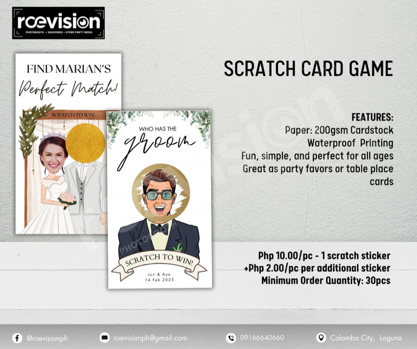 Scratch Card Game