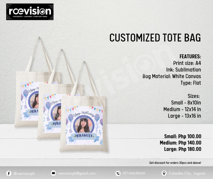 Customized Tote Bag